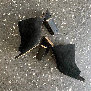 Tahari / Open Toe Slip-on Mule Sandals